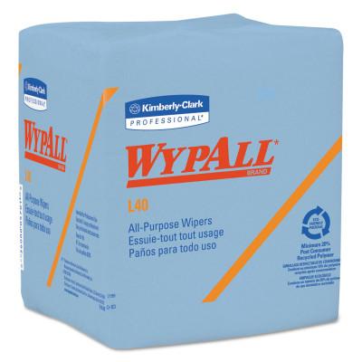 WypAll® PowerClean™ L40 Extra Absorbent Towels (05007), Jumbo Roll, Limited  Use Towels, White (750 Sheets/Roll, 1 Roll/Case, 750 Sheets/Case)