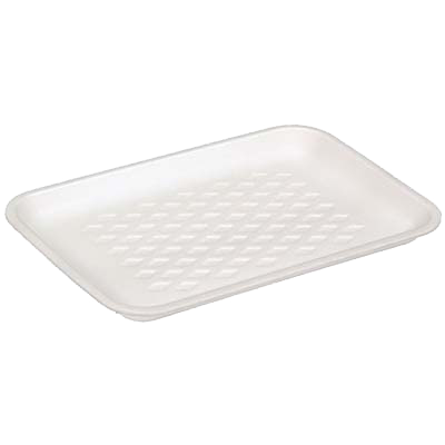 Sabert C9611 UltraStack 11 Square Disposable Deli Platter / Catering Tray  with High Dome Lid - 25/Case