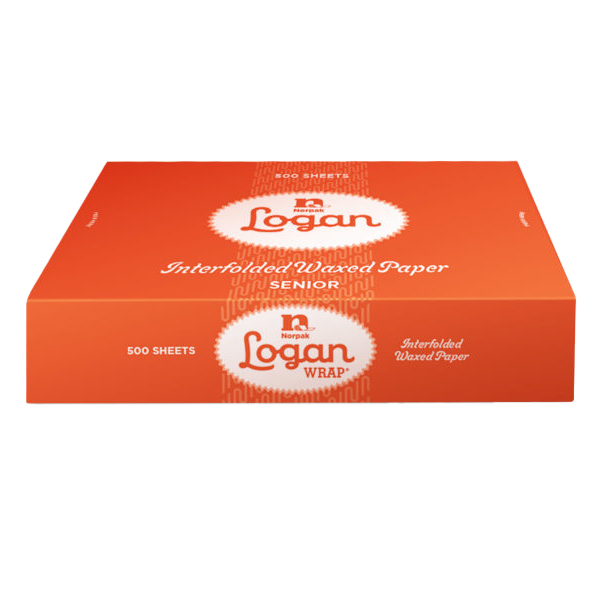 Norpak Logan Wrap Jumbo Paper Interfolded Deli Wax Paper, 10.75