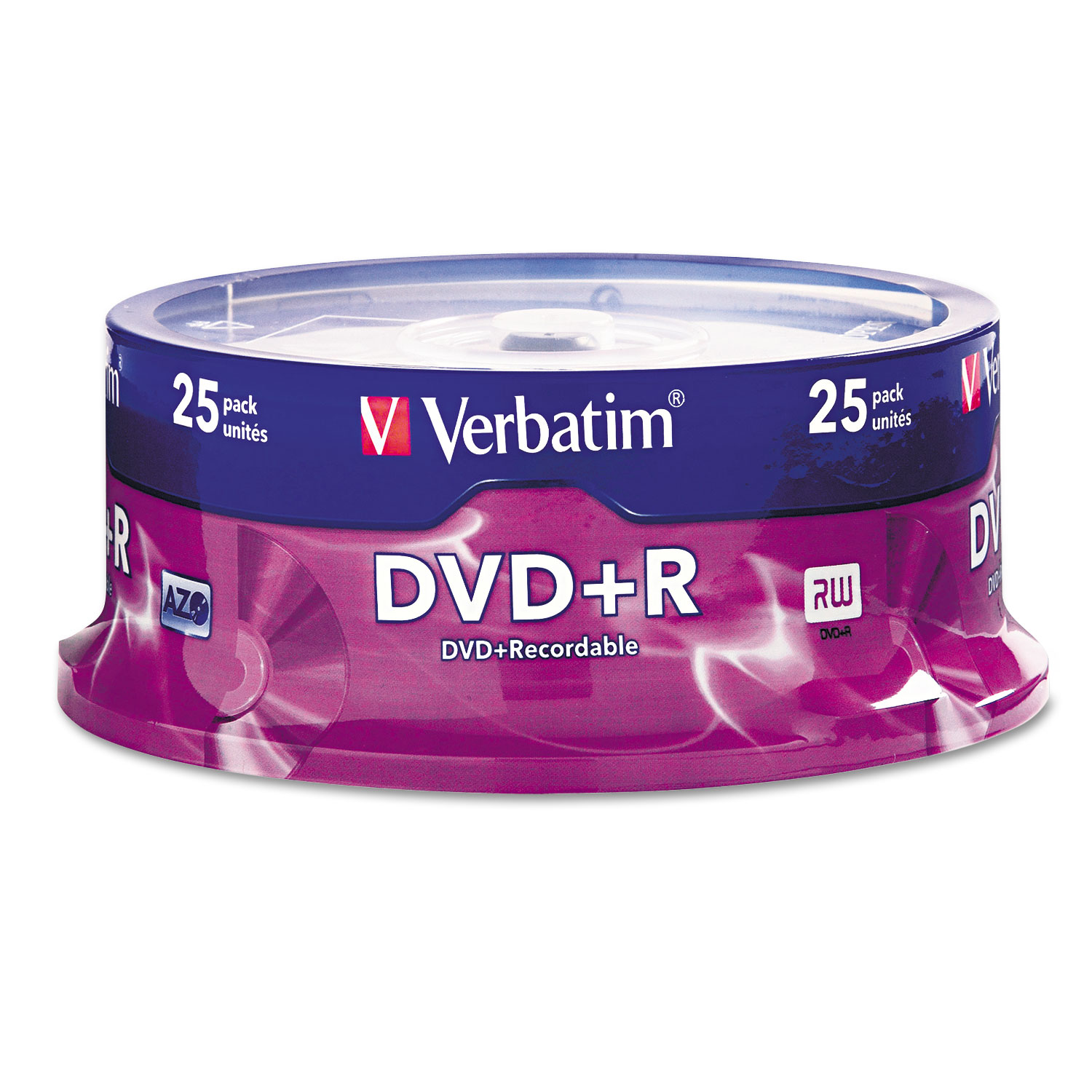 Verbatim 43757 DVD+R 8X DL Matt Silver 25 Pack