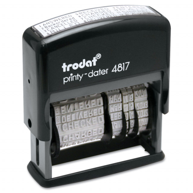 Stamps & Date Stamps - Self-Inking Dater - Large
