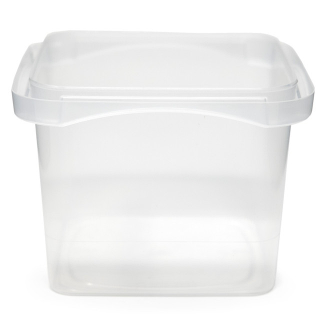 Square Tub w/ Tamper Evident Lid - 16 oz Clear Square Container – NorthWood  Distributing