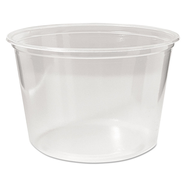 24oz DELI CONTAINER WITH LID - 5 x 4 TALL - 250/CASE - Wow Plastics, Inc.
