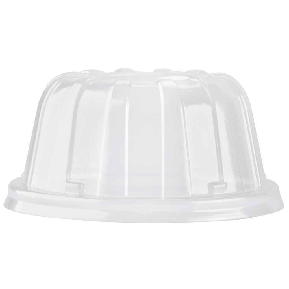 Dart CL10P 10 Clear Dome Lid for Foam Plates - 500/Case