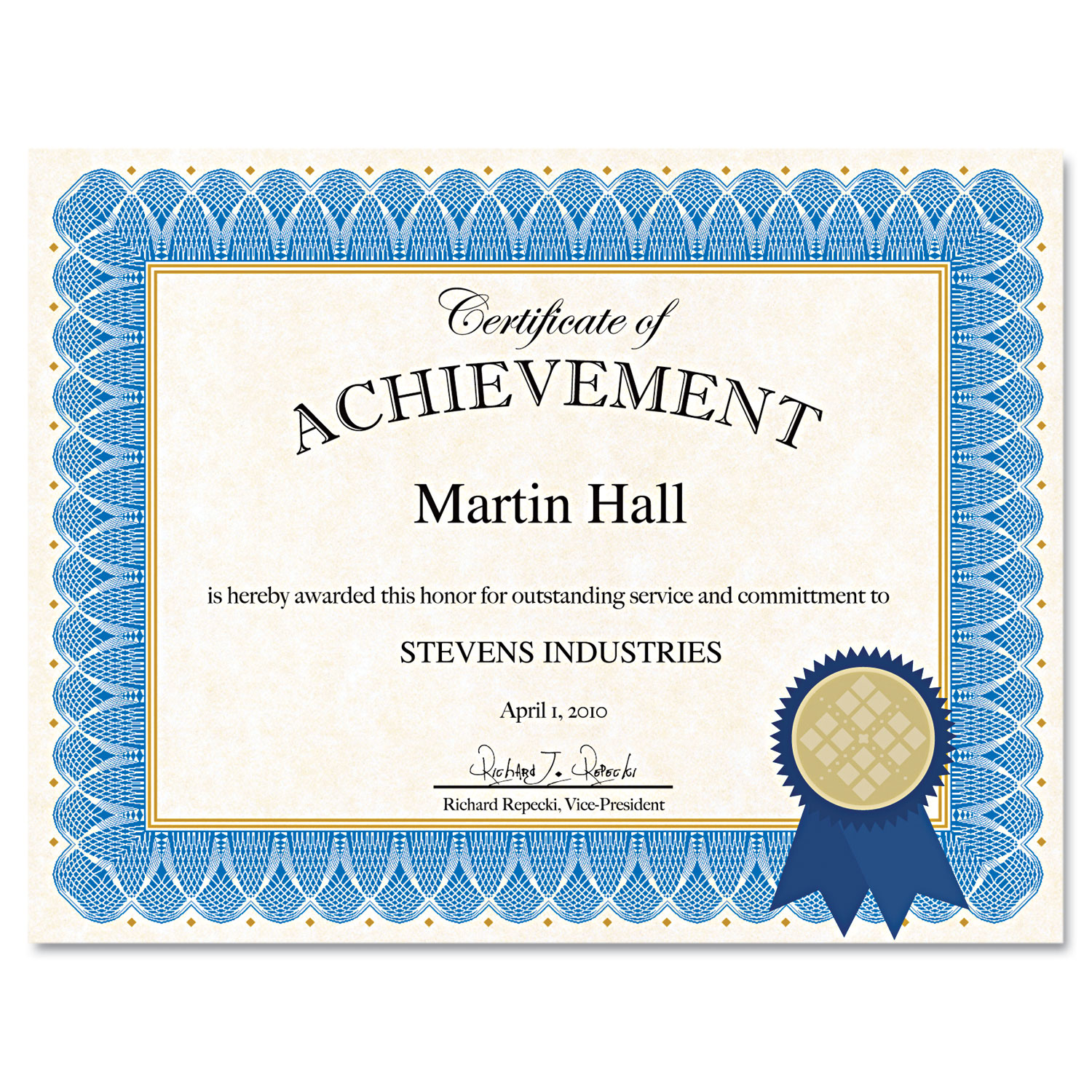 Buy direct from the factory Geographics Parchment Paper Certificates