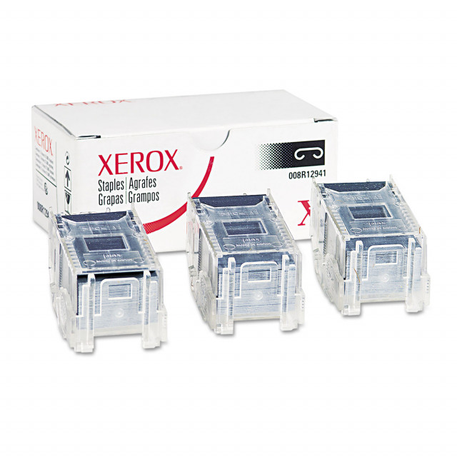 008R12941 Finisher Staples, 5,000 Staples/Cartridge, 3 Cartridges/Box 008R12941 Finisher Staples, 5,000 Staples/Cartridge, 3 Cartridges/Box