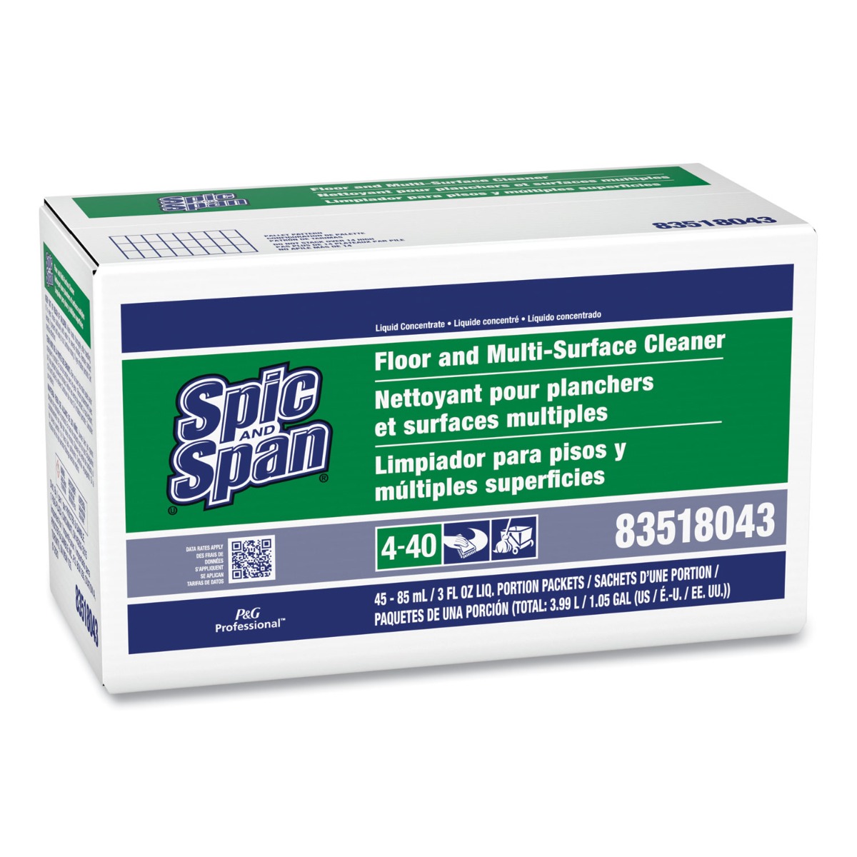 Spick &amp; Span - NOILL スエット Spic And Span Floor and Multi Surface Cleaner | P&G Professional