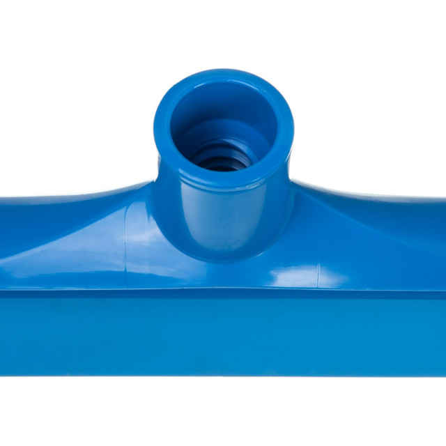 Kraft Tool 48W Straight Neoprene Floor Squeegee With Handle, Black/Blue