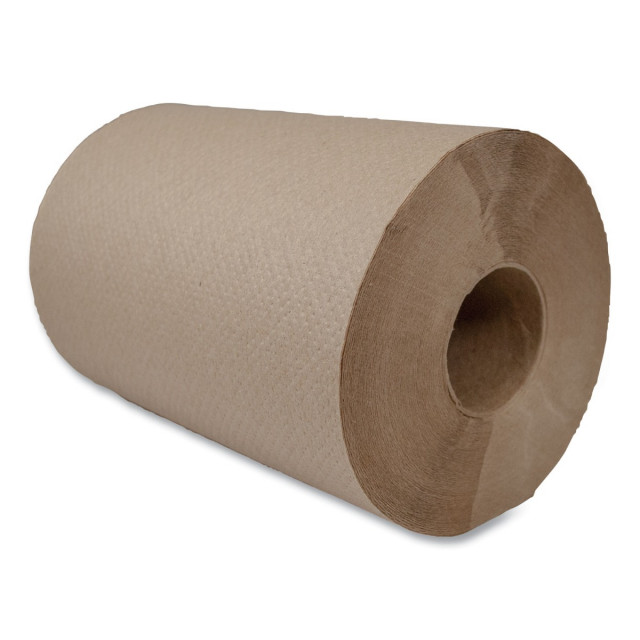 350 ft Brown Hard Roll Paper Towels, 12 Rolls - Cleaning Ideas