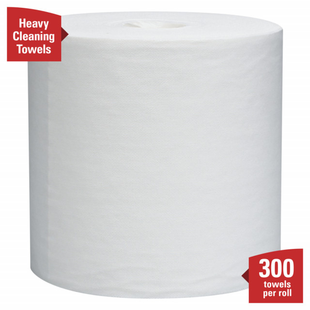 L30 Towels, Center-Pull Roll, 9.8 x 15.2, White, 300/Roll, 2 Rolls/Carton