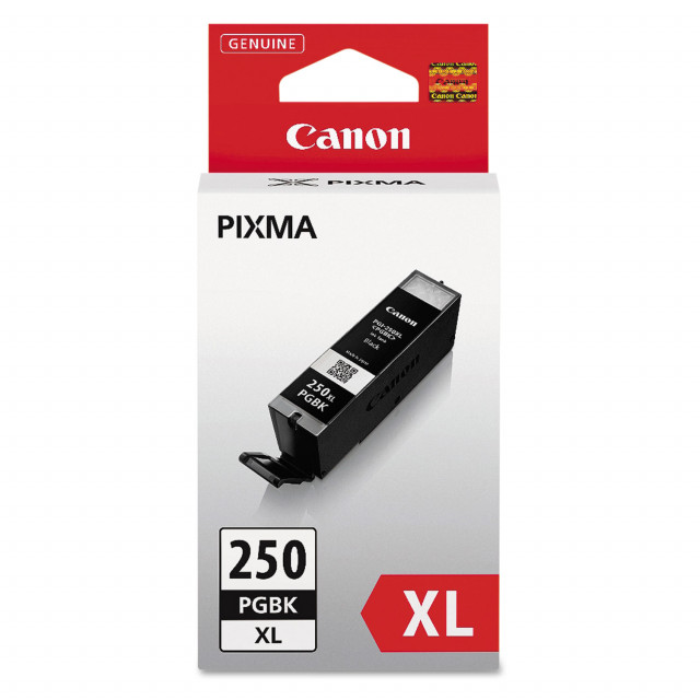 6432B004 (PGI-250XL) ChromaLife100+ High-Yield Ink, 500 Page-Yield, Black, 2/Pack