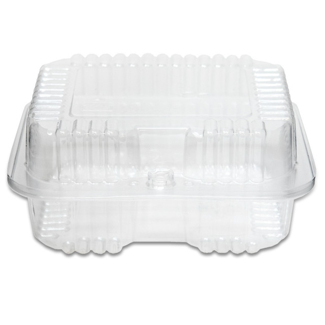 Beige, 6-Compartment Polycarbonate Meal Separator Tray, 24/PK