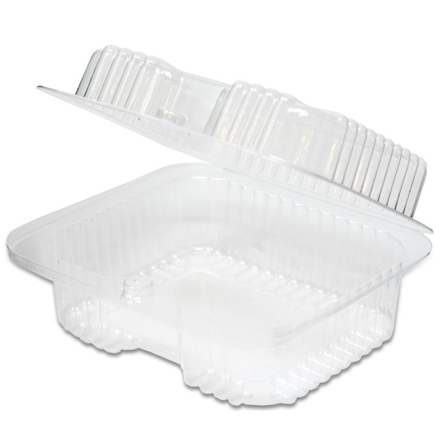 Forks Kitchen Storage Bins Plastic Small Cube Containers Clear