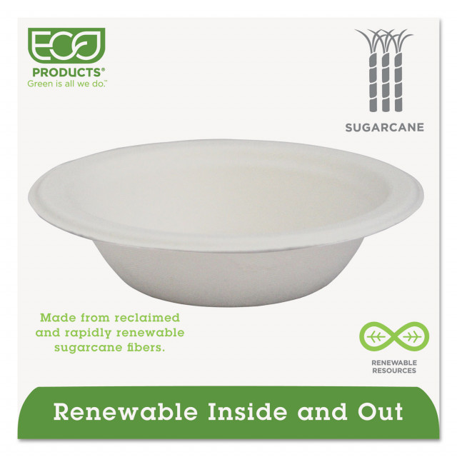 24oz Round Deep Disposable Bowls With Lids 375 Count Sturdy Compostable Eco  Friendly 
