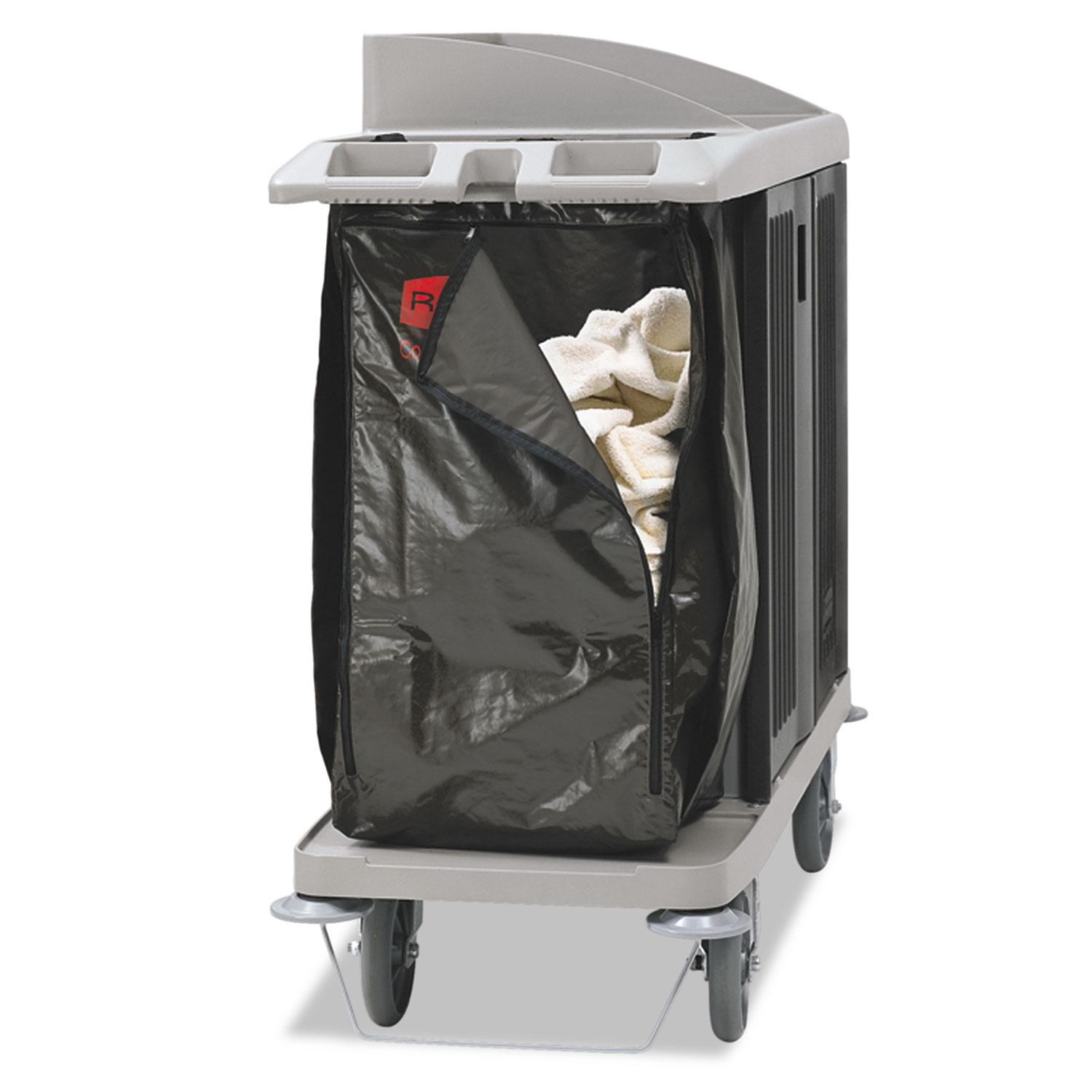 Rubbermaid Commercial Products Housekeeping Cart Bag, 34 Gal., Brown, Housekeeping Cart Bags, Housekeeping Carts, Housekeeping, Housekeeping  and Janitorial, Open Catalog