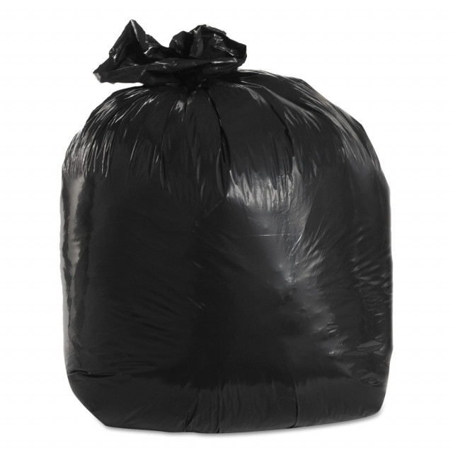 Handi-Bag Super Value Pack, 33 gal, 0.65 mil, 32.5 x 40, Black, 40/Box