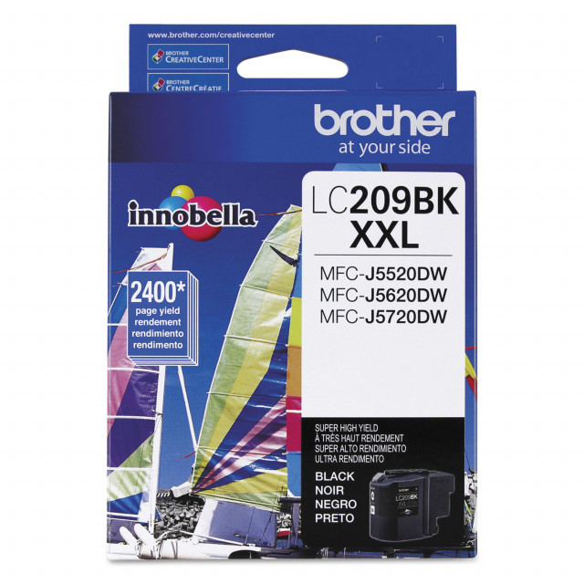 LC209BK Innobella Super High-Yield Ink, 2,400 Page-Yield, Black LC209BK Innobella Super High-Yield Ink, 2,400 Page-Yield, Black