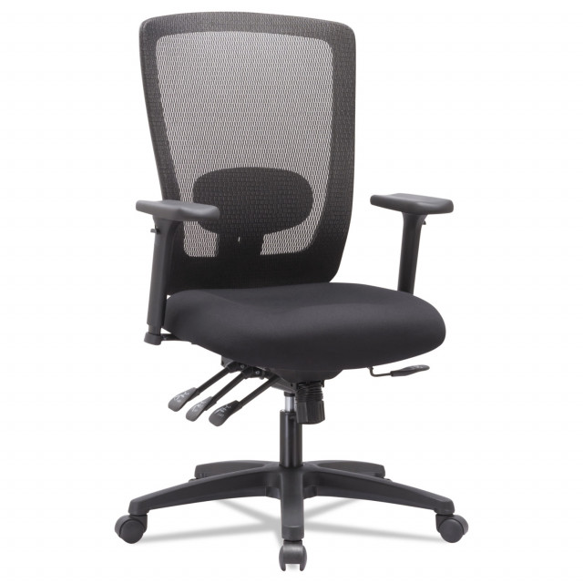 Alera Envy Series Mesh High-Back Swivel/Tilt Chair, Supports Up to 250 lb, 16.88