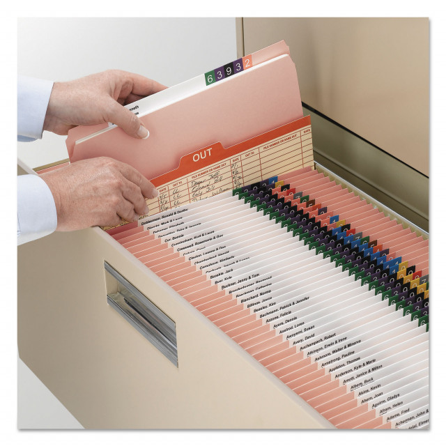 Smead Reinforced Top Tab Colored File Folders Straight Tab