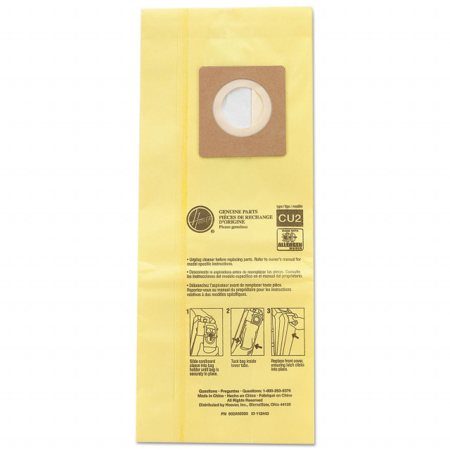 HushTone Vacuum Bags, Yellow, 10/Pack HushTone Vacuum Bags, Yellow, 10/Pack