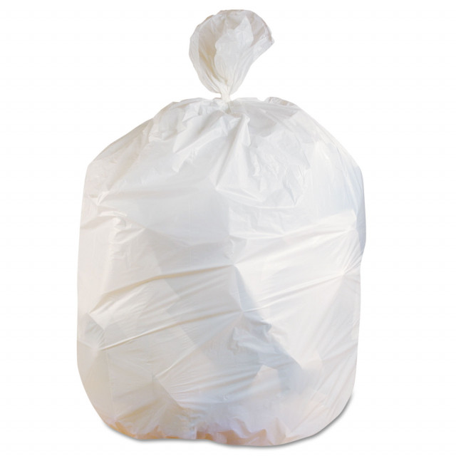 10 GALLON Clear Office Trash Liners 1000/cs