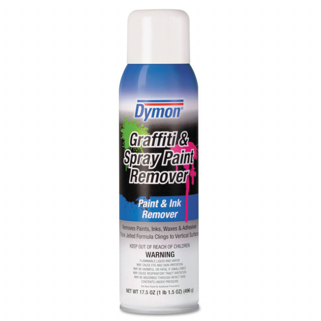 Graffiti/Paint Remover, Jelled Formula, 17.5 oz Aerosol Spray Graffiti/Paint Remover, Jelled Formula, 17.5 oz Aerosol Spray