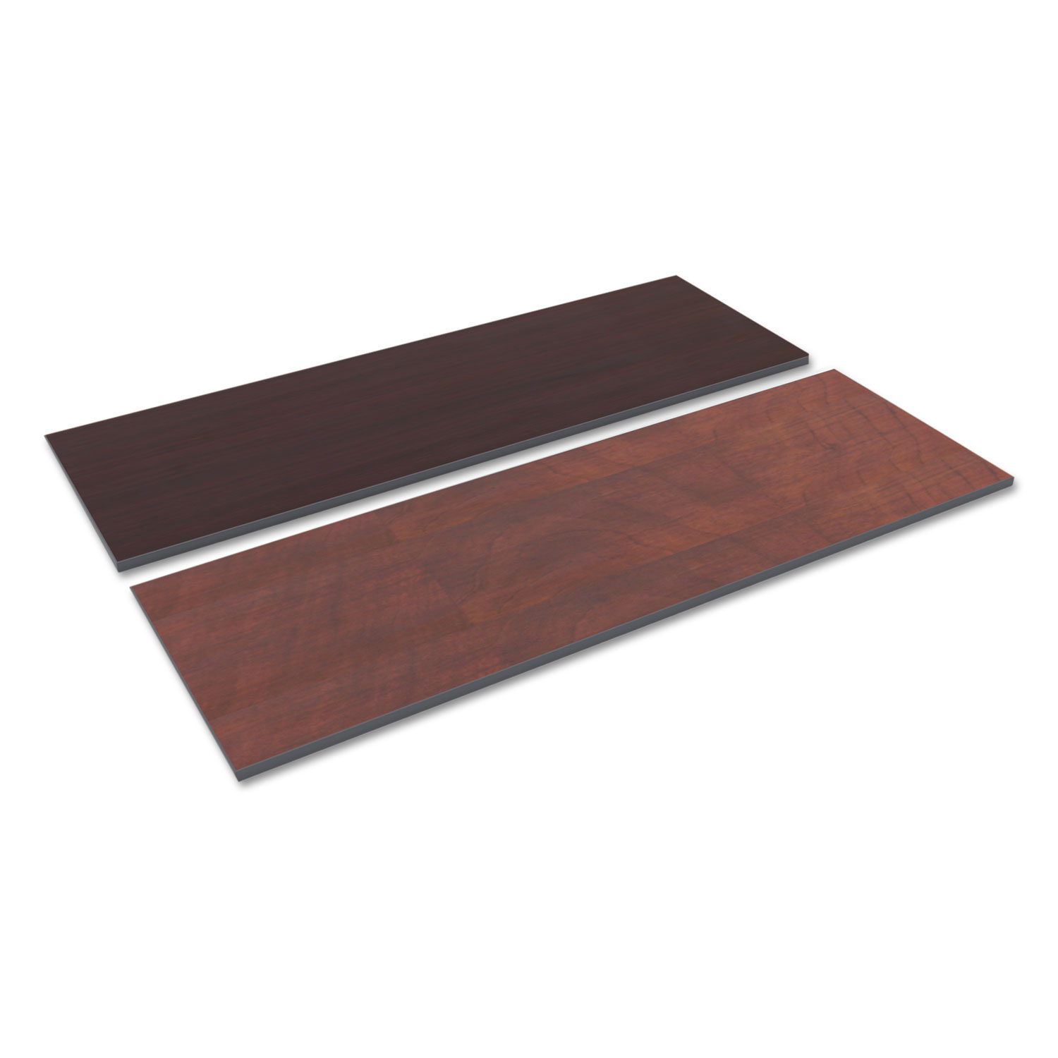 Alera Reversible Laminate Table Top, Rectangular, 71 1/2W x 23 5/8,Med Cherry/Mahogany