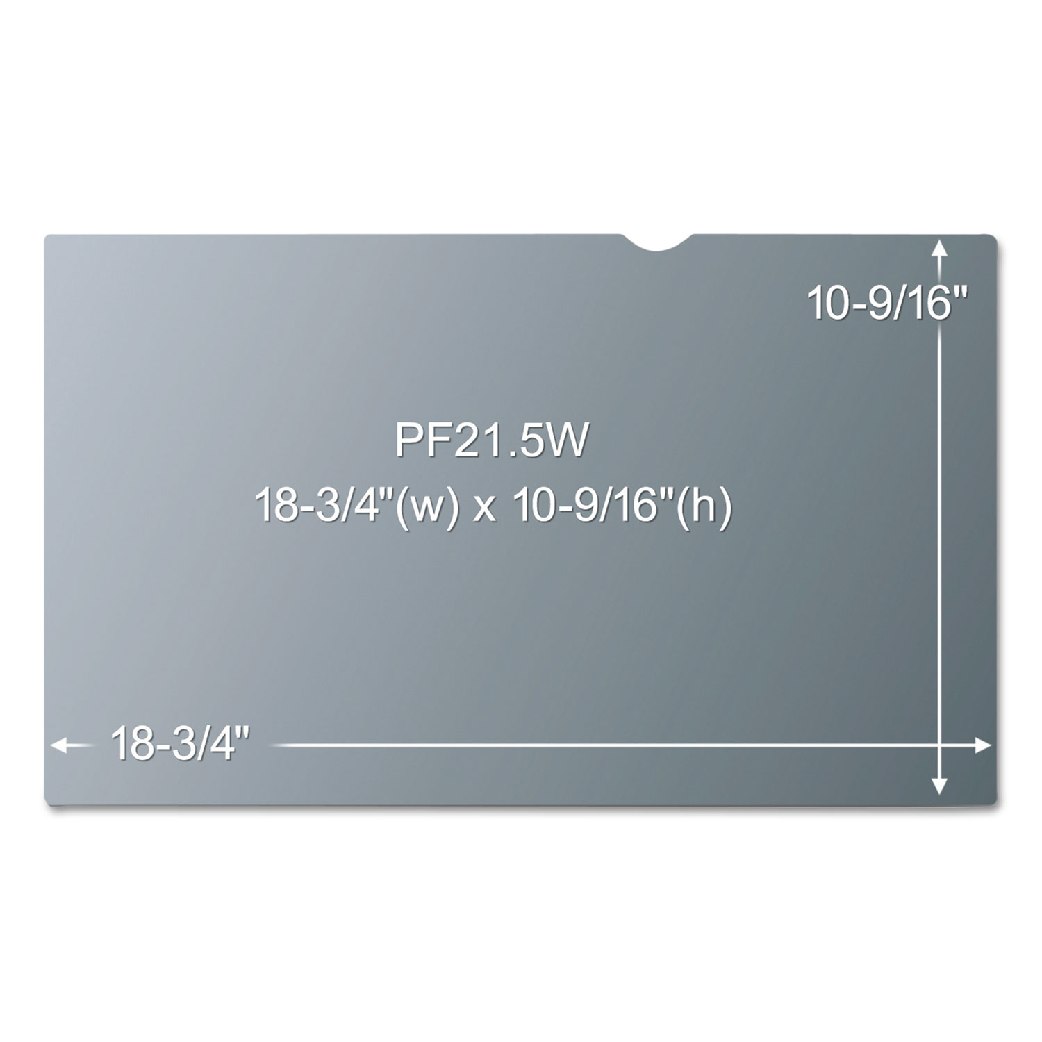 3M™ Antiglare Frameless Filter for 21.5