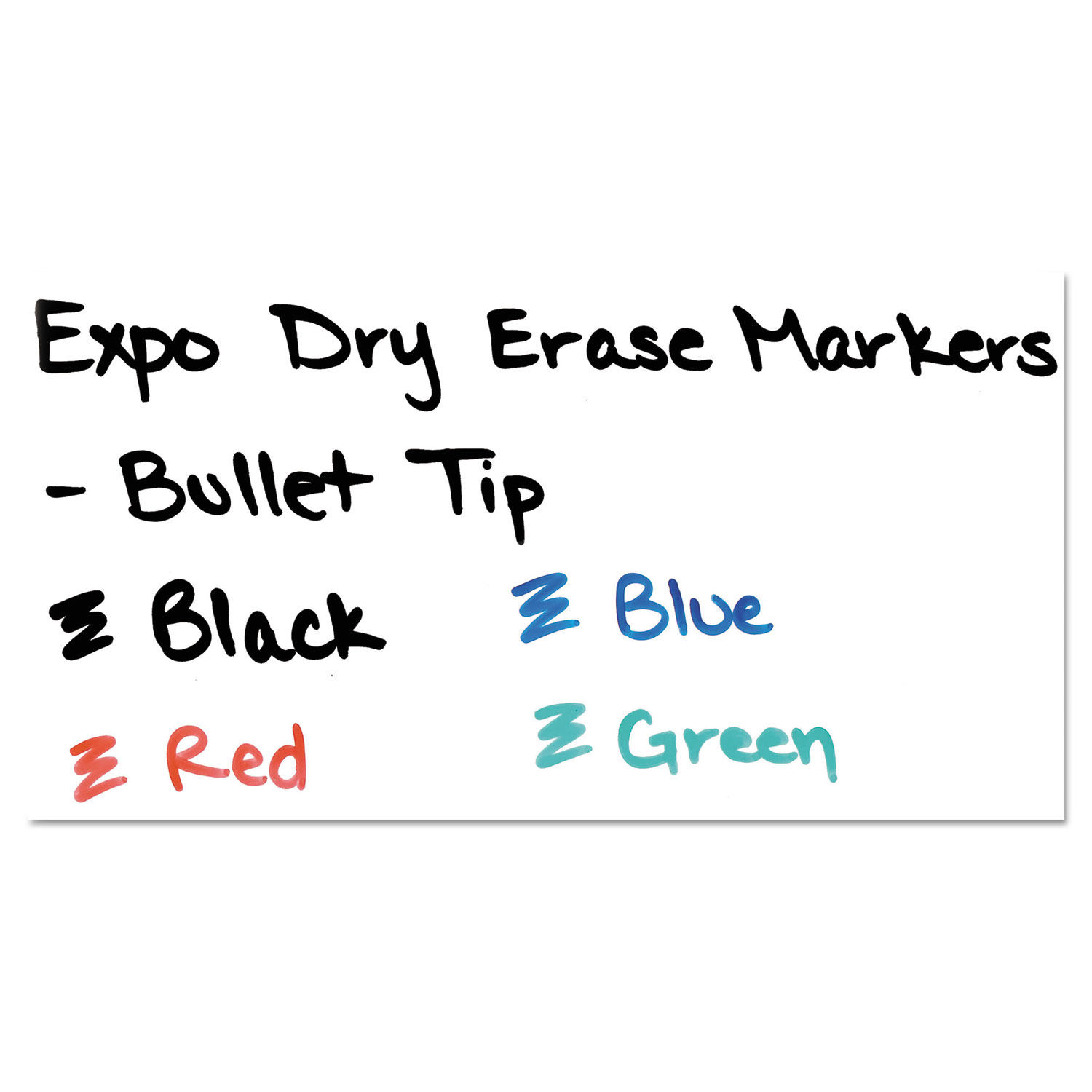Medium Point Low-Odor Dry-Erase Markers with Erasers, Medium Bullet Tip,  Assorted Colors, 12/Pack - BOSS Office and Computer Products