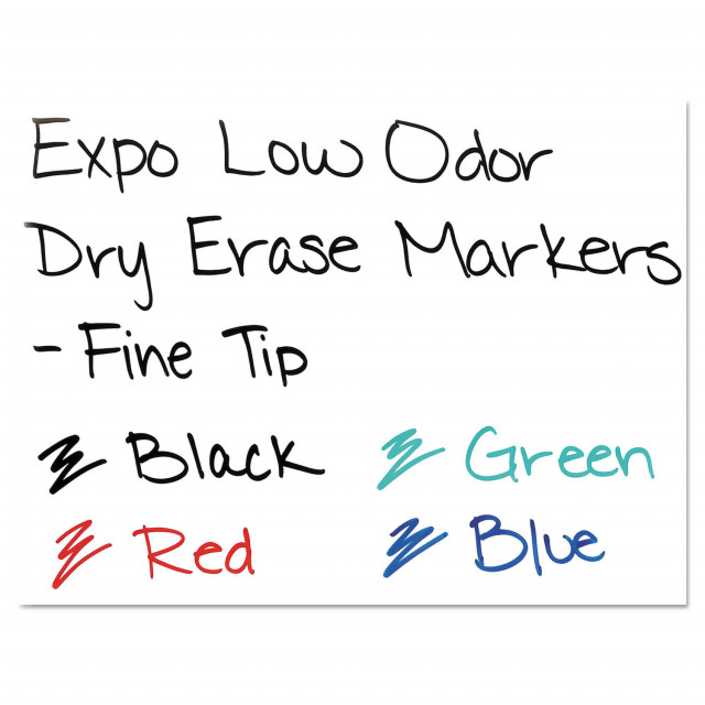 Expo Dry Erase Marker, Bullet Point, Black (bulk pack of 144