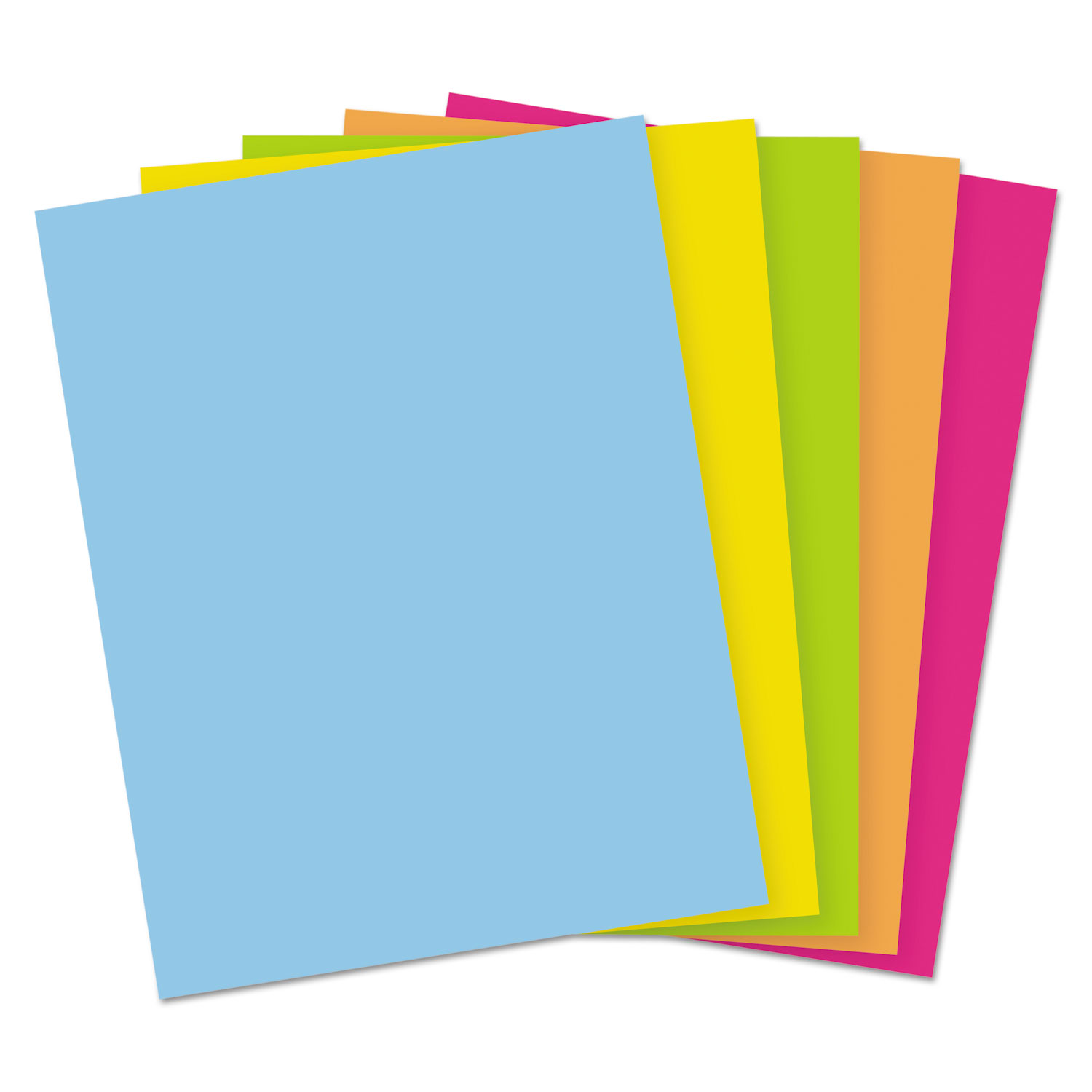Bright Color Cardstock Paper, 65lb. 8.5 X 11 - 250 Sheets (Ultra Lemon) 