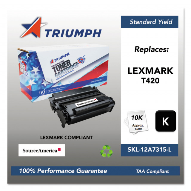 rainfall Movement how Triumph™ 751000nsh1004 Remanufactured 12a7415 High-Yield Toner, 12,000  Page-Yield, Black | Quipply