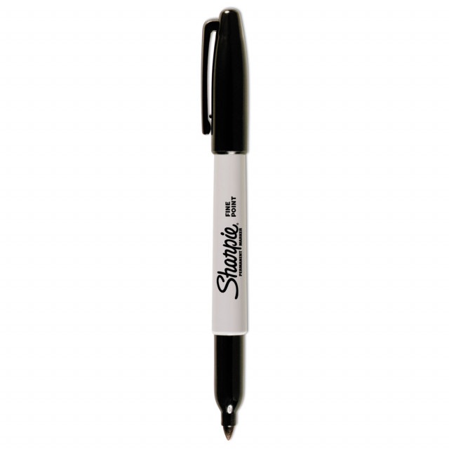 Sharpie fine hotsell black