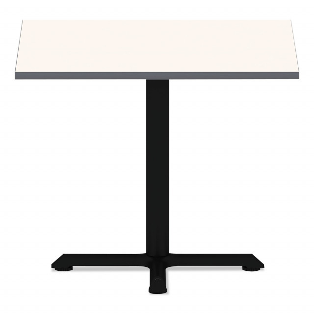 Reversible Laminate Table Top, Square, 35.38w x 35.38d, White/Gray