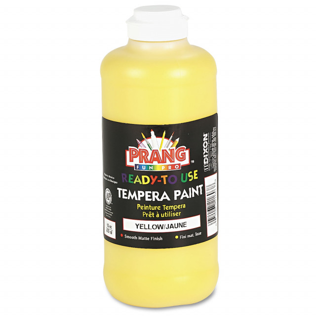 Prang® Ready-to-Use Tempera Paint, White, 1 gal Bottle