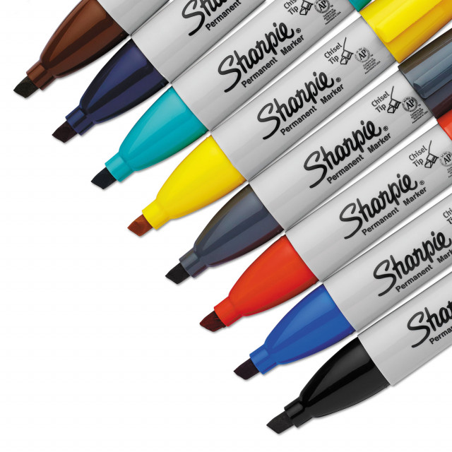 Sharpie 2-Pack Medium Point Gold and Silver Permanent Marker in the Writing  Utensils department at