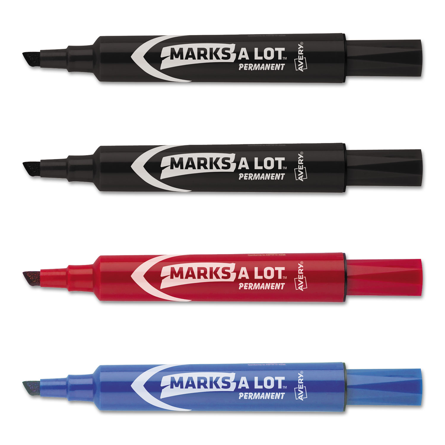 Avery® Marks-A-Lot Value Pack Pen-Style Permanent Markers