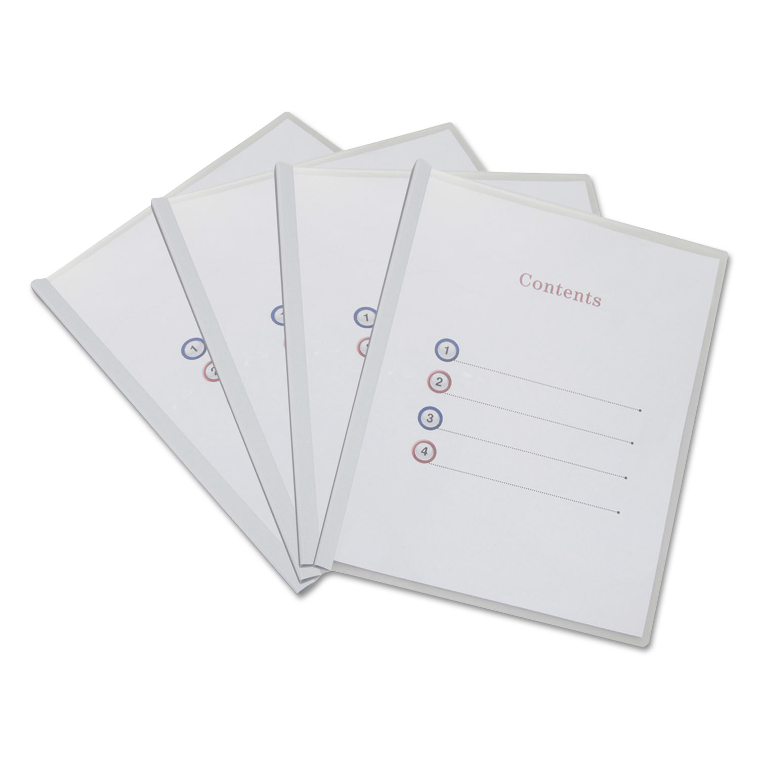 Hard Cover Presentation Binder Clear View