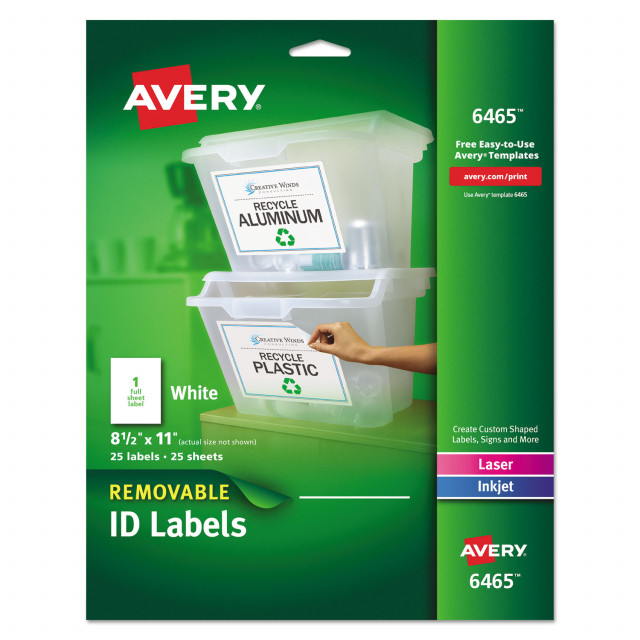 Avery - Label your masks with Avery No-Iron Fabric Labels.