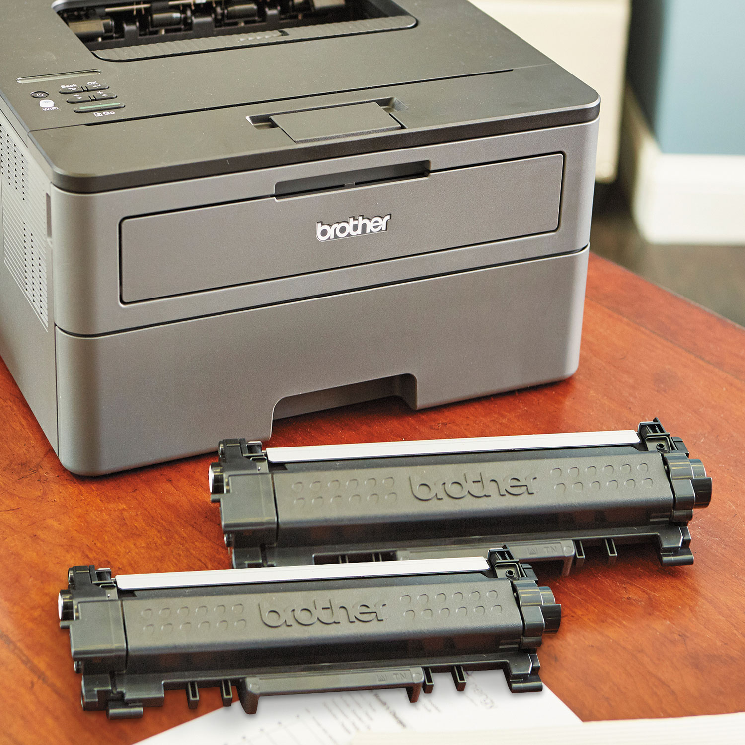  Brother Compact Monochrome Laser Printer, HL-L2370DWXL
