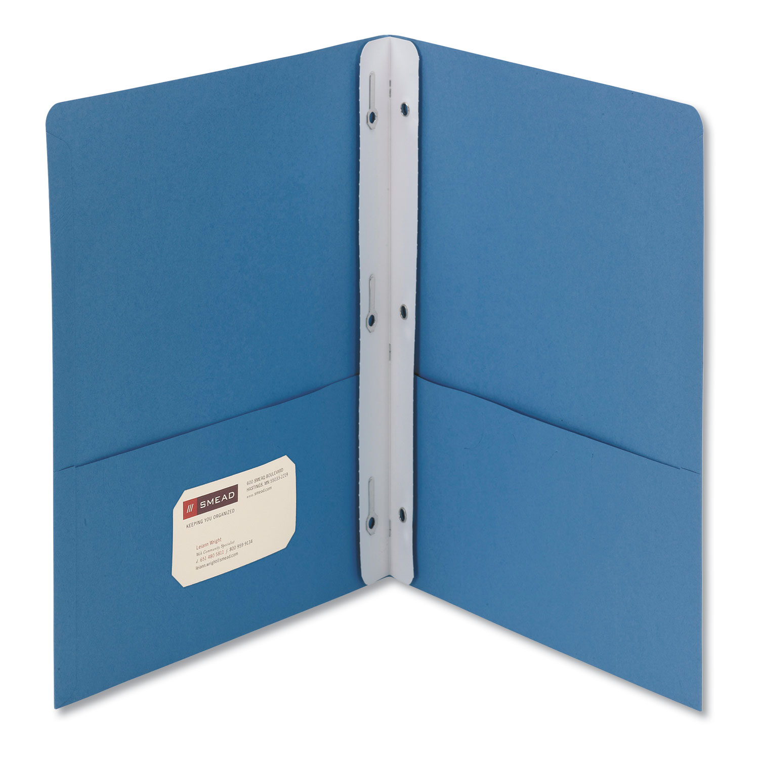 2 Pocket Plastic Folder With Prong Fasteners - Yoobi™ : Target