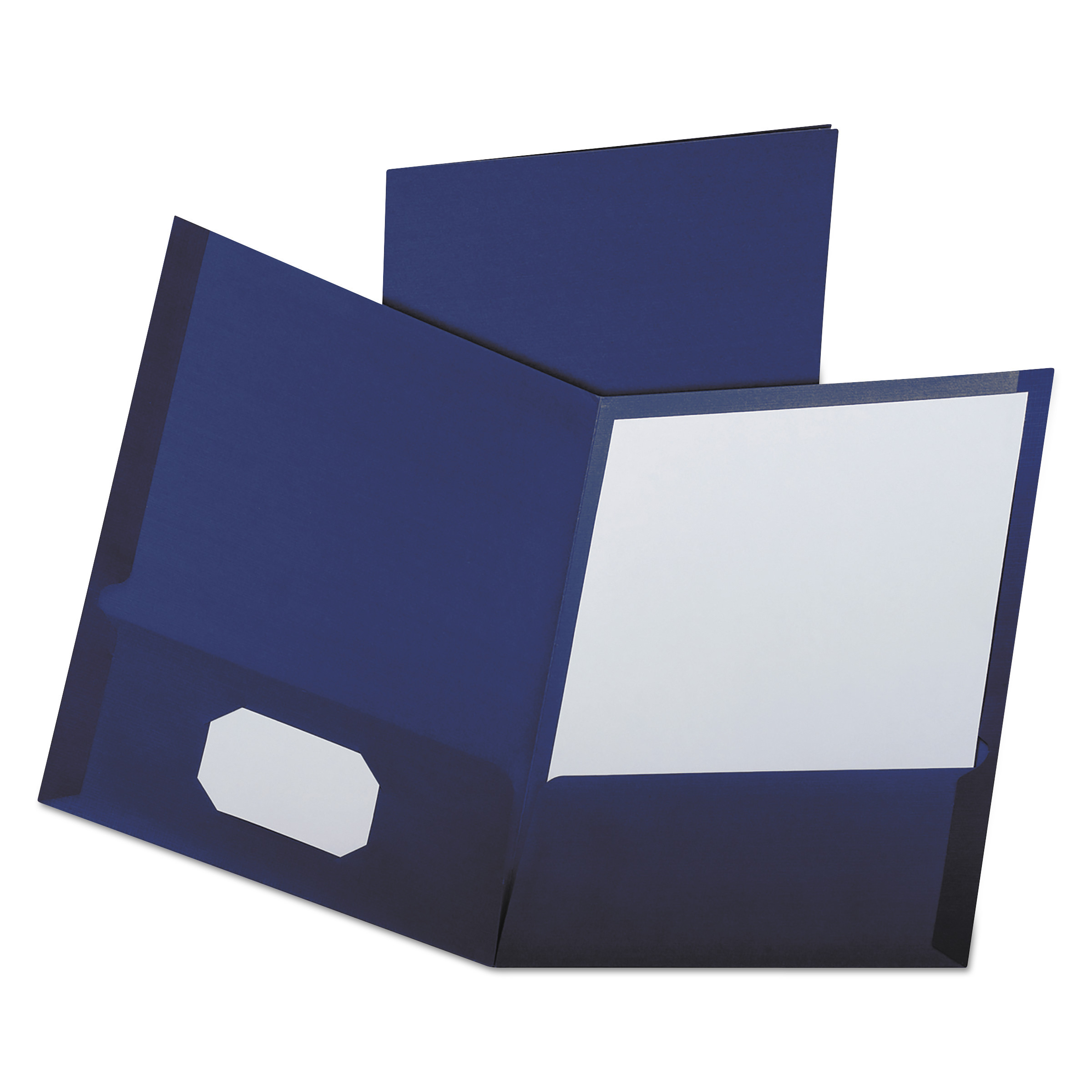 Two-Pocket Folder, Textured Paper, 100-Sheet Capacity, 11 x 8.5, Green,  25/Box