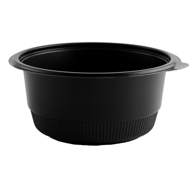 Incredi-Bowl, 12 oz Round, Black, Plastic, Microwavable, (500/pack