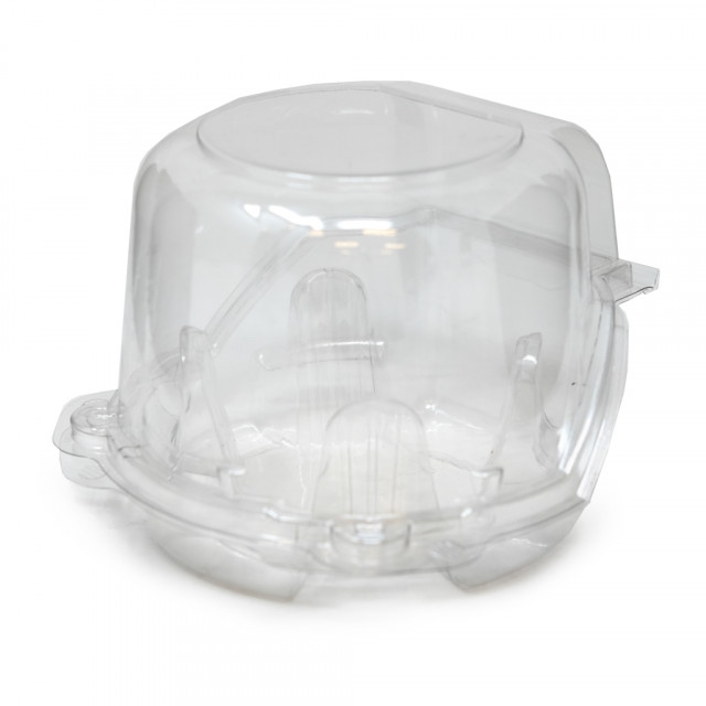 starlit Transparent Plastic 3/4 Cup Clear Adjustable Strap