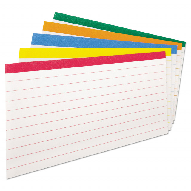 Buy ESS04754 - OXFORD COLOR-CODED INDEX CARDS 4X6 Online at desertcartINDIA