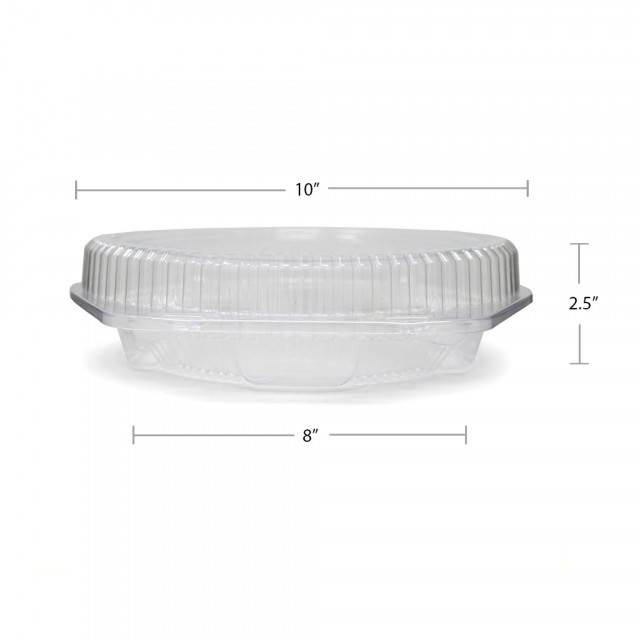 Restaurantware Clear Tek Clear Acrylic Tissue Box - 8 3/4 inch x 4 3/4 inch x 3 1/4 inch - 1 Count Box