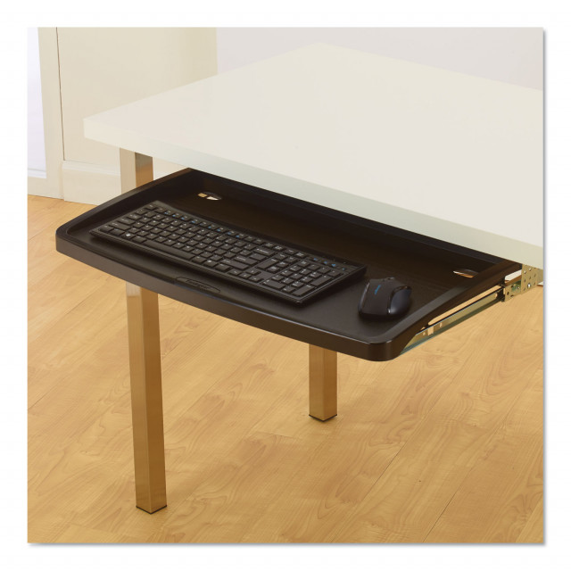 Comfort Keyboard Drawer with SmartFit System, 26w x 13.25d, Black