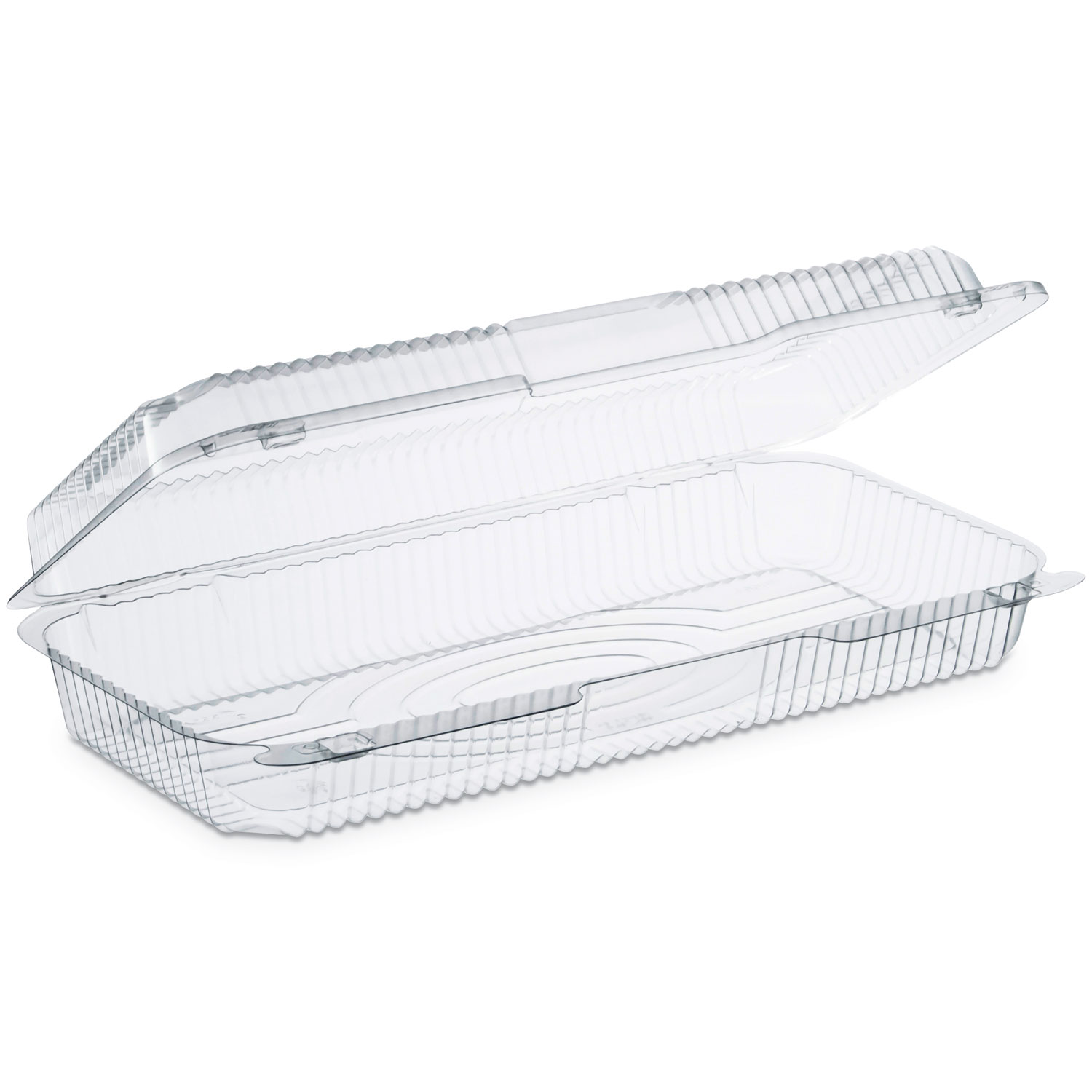 Surelock 4ct Clear Hinged Muffin Container 6.5x6.8x2.8 Pack 288