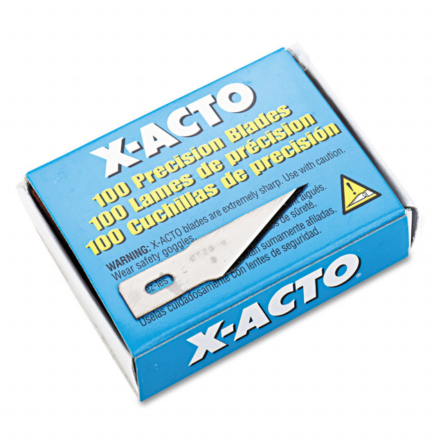 X-ACTO Replacement Blade, No. 11, Steel Blade, Pack of 40 