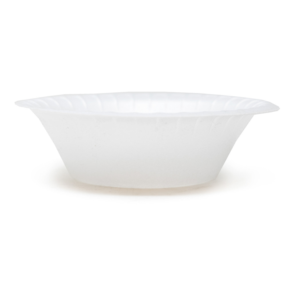 Pactiv Unlaminated Foam Dinnerware Bowl 12 oz 6 inch diameter